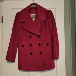 Burberry wool double breasted coat